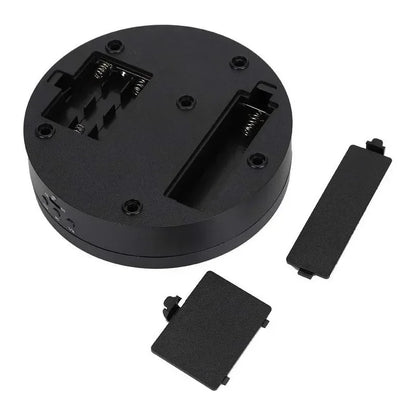 7.87 Inch 360 Degree Electric Rotating Stand with Remote Control for Jewelry Display,Photography and Video,3-position Adjustment Beauty World Shop
