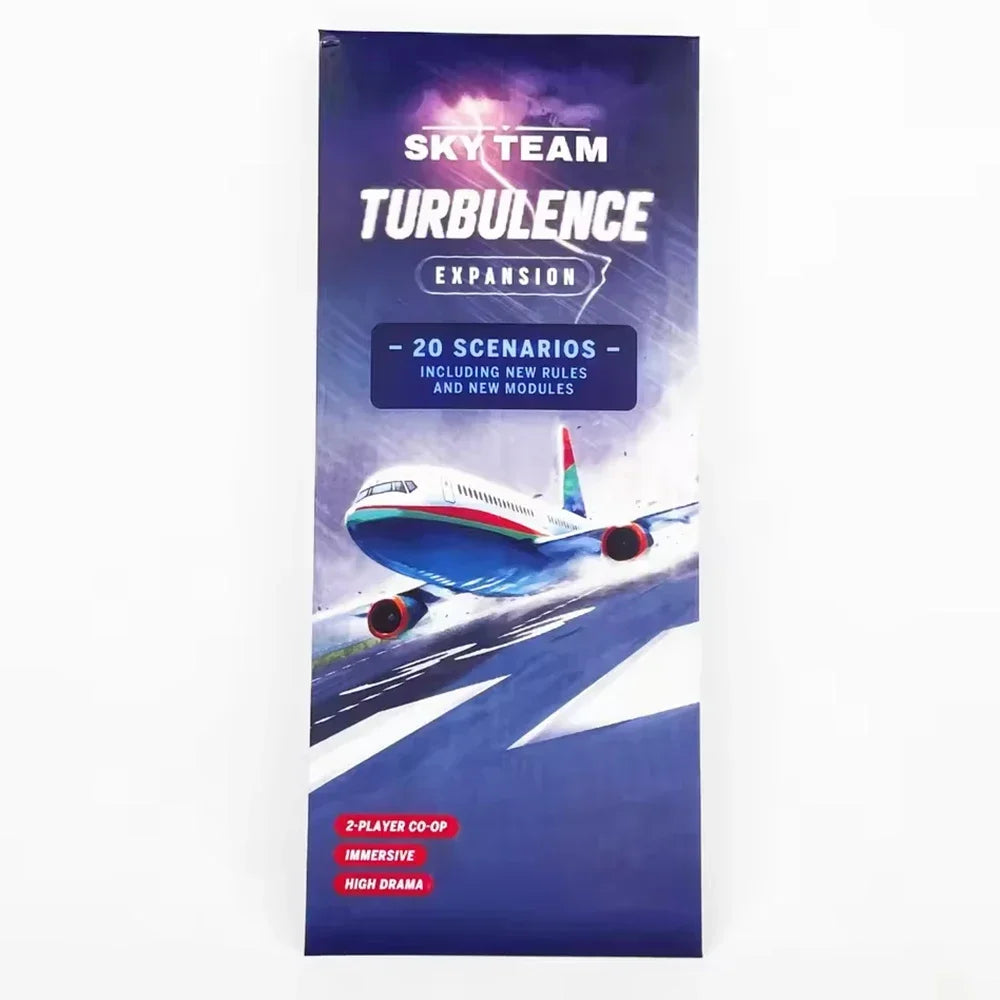 SKY TEAM And EXPANSION Board Game Turbulence 20 New Scenarios with Extra Rules and Modules for Enhanced Gameplay Beauty World Shop