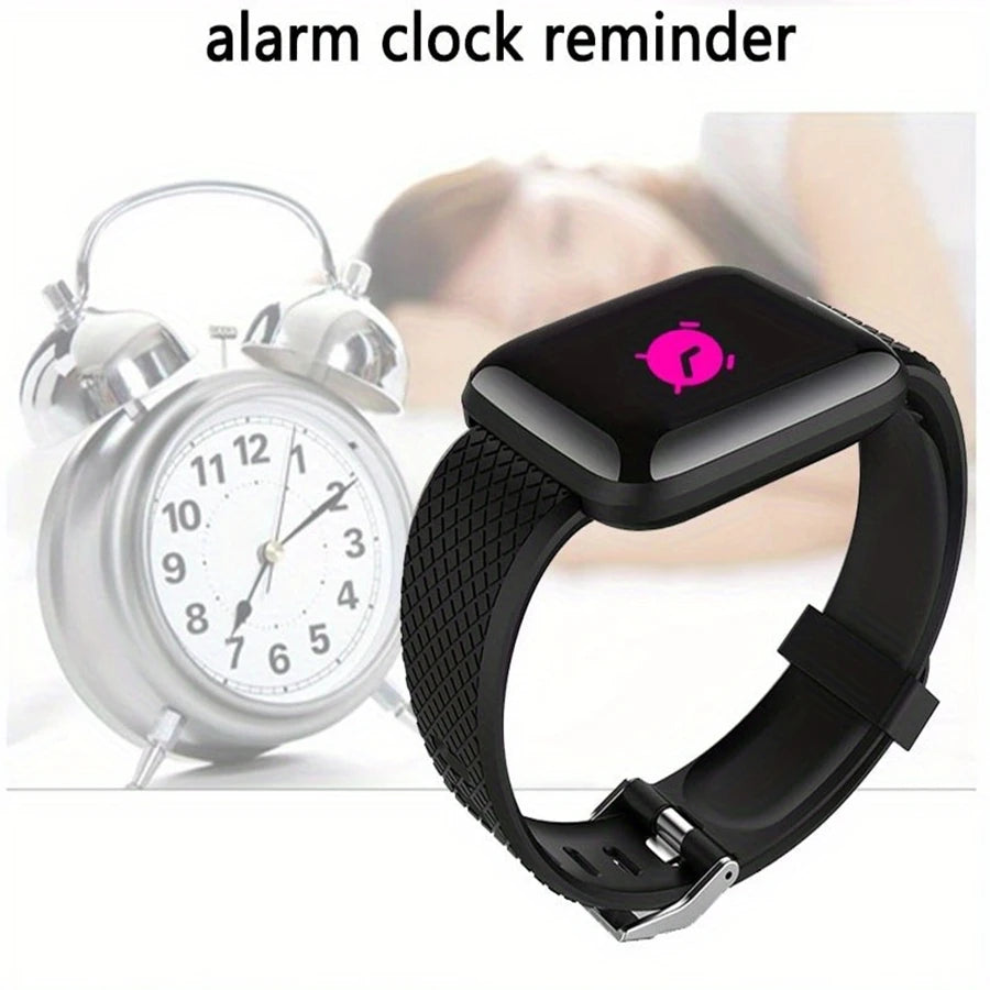 Smartwatch Men Women Wristwatches Smart Watch Message Fitness Monitor Bracelet Birthday Gift Electronic Clock For Android IOS Beauty World Shop