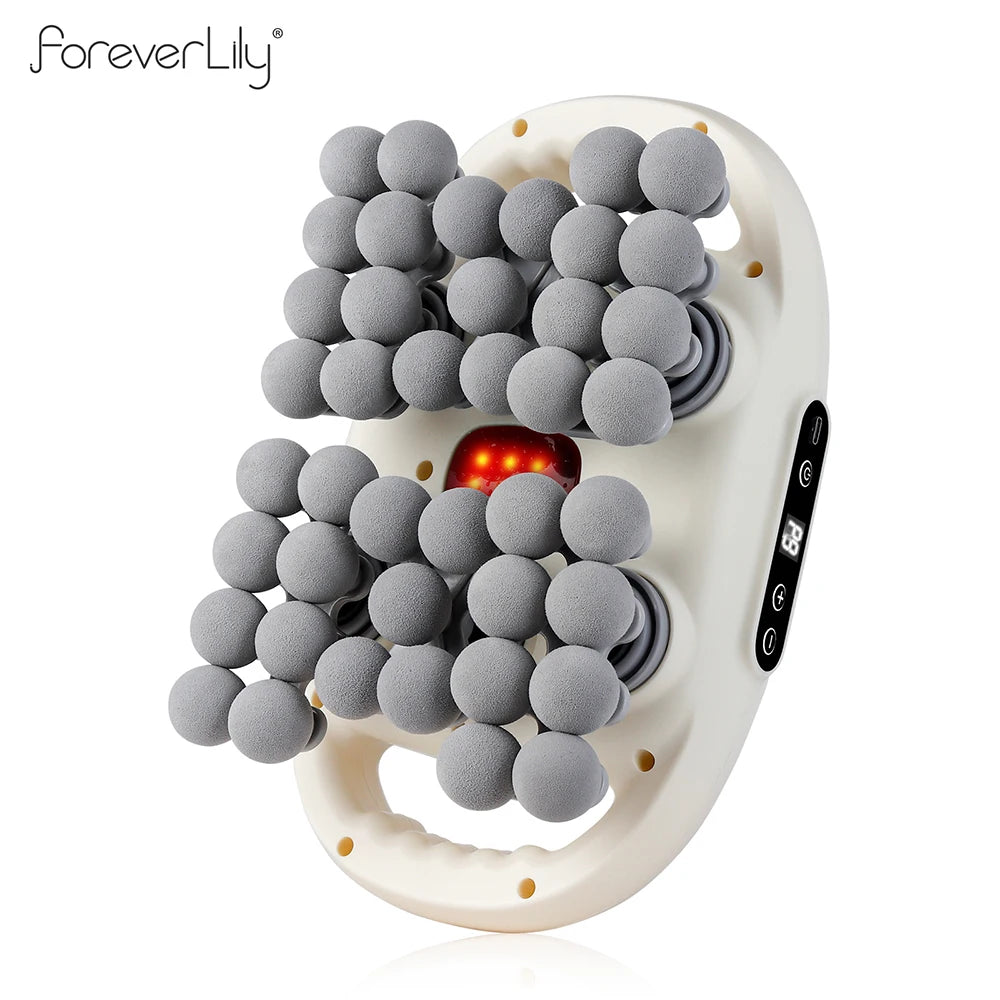 42-Heads Fascia Gun High-Frequency Vibration Body Massage Gun Back and Waist Massager Neck Shoulder Massager Muscle masajeador Beauty World Shop