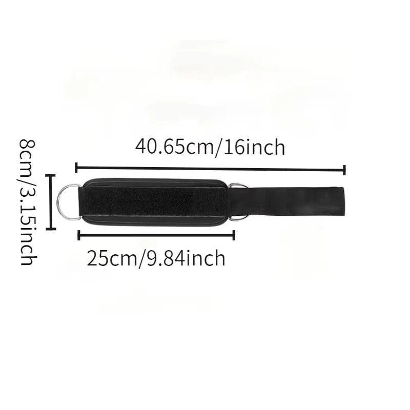 1PC Ankle Straps for Cable Machines Padded Ankle Cuffs for Leg Exercise WorkoutsFully Adjustable and Breathable Ankle Beauty World Shop