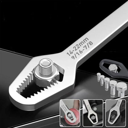 3-17mm Universal Torx Wrench Self-tightening Adjustable Glasses Wrench Board Double-head Torx Spanner Hand Tools for Factory Beauty World Shop