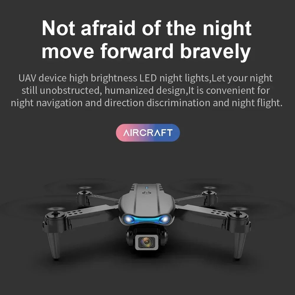 E99 K3 Pro HD 4K Drone with Dual Camera WiFi FPV Aerial Photography RC Quadcopter High Hold Mode Beauty Fashion