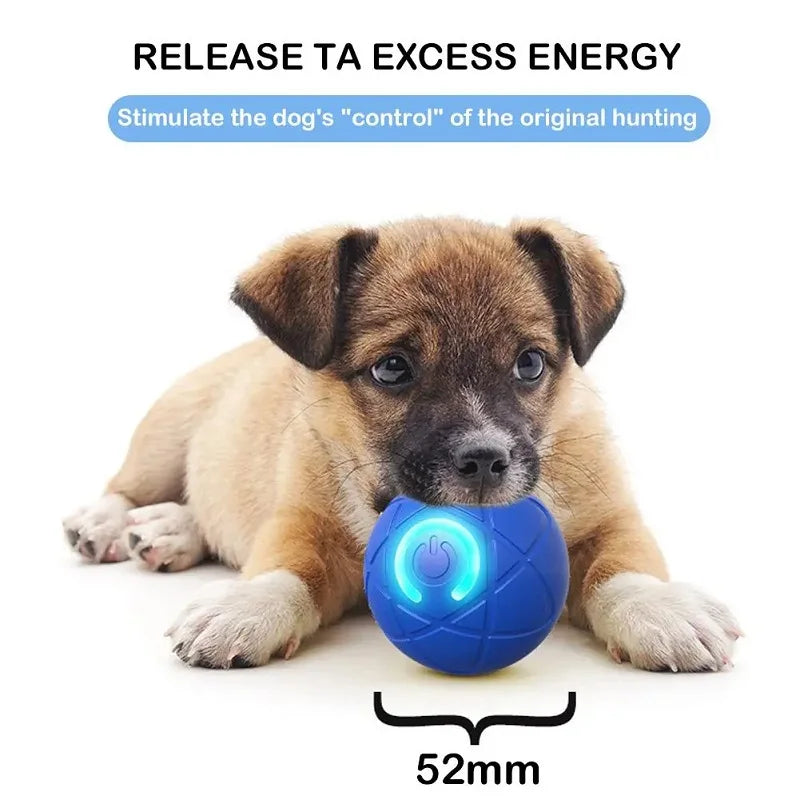 Dog Toy Ball Interactive Rolling Ball Auto Moving Dog Toy Two Modes Rechargeable Automatic Ball Pet Toy Supplies Beauty World Shop