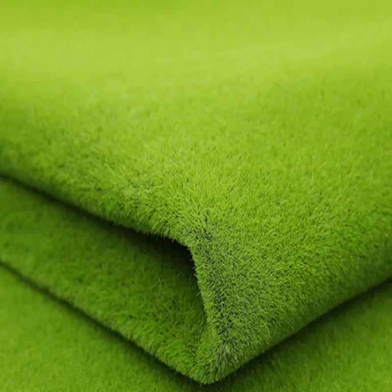 50X50cm Artificial Grass Rug Fake Moss Lawn Garden Landscape Turf Roll Festival Wedding Decoration  Mat Carpet Beauty World Shop