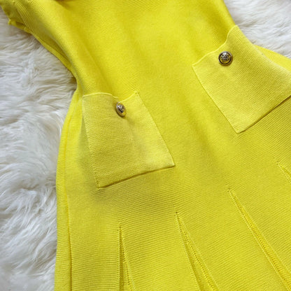 YuooMuoo Chic Fashion 2026 Summer Pleated Short Dress Women O-neck Slim Waist A-line Party Dress Streetwear Lady Outfits Vestido Beauty World Shop