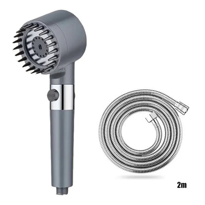 Shower head Shower Filter with Four Modes Bathroom Accessories Head Massage Shower Accessories Shower Knobs Home Furnishings Beauty World Shop