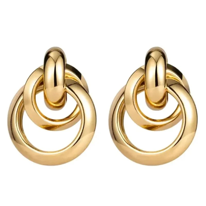 Antique Asymmetric Tulip Flower Pattern Stone For Women Party Gift Accessories Custom Jewelry Beauty World Shop
