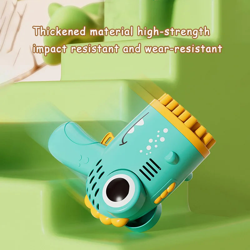 40 Hole Dinosaur Bubble Handheld Bubble Machine, Electric Bubble Gun Outdoor Wedding Party Toy(without Bubble Water) Beauty World Shop