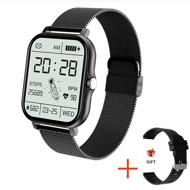 Sport Smart Watch Fitness Clock Health Monitor Waterproof Smartwatch Bluetooth Call Watches for Men Women IOS Xiaomi Huawei 2025 Beauty Fashion