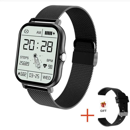 Sport Smart Watch Fitness Clock Health Monitor Waterproof Smartwatch Bluetooth Call Watches for Men Women IOS Xiaomi Huawei 2025 Beauty Fashion