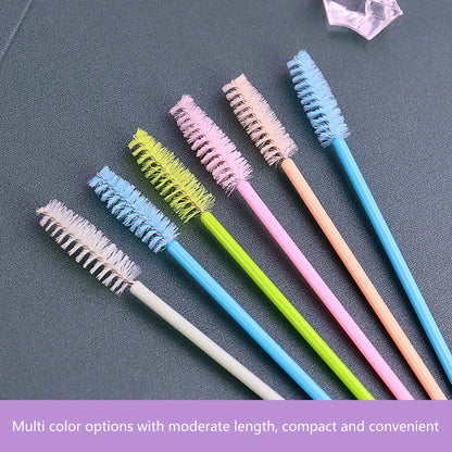 50Pcs Eyelash Brushes Makeup Brushes Disposable Mascara Wands Applicator Spoolers Eye Lashes Cosmetic Brush Lash Extension Tool Beauty World Shop