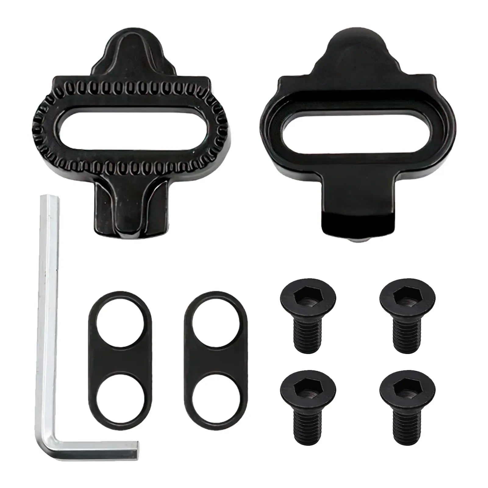 MTB Bike Cleats Multi-Release SPD Pedal Clips Set Universal for Cycling Shoes Bicycle Mountain Bike Riding Accessories Beauty World Shop