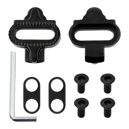 MTB Bike Cleats Multi-Release SPD Pedal Clips Set Universal for Cycling Shoes Bicycle Mountain Bike Riding Accessories Beauty World Shop