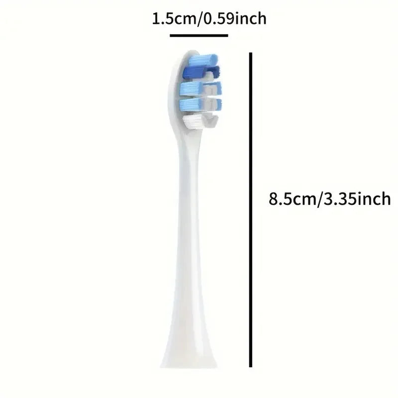 4-16pcs Replacement Toothbrush Heads Compatible with Philips Replacement Brush Heads with Protective Cover Soft Dupont Bristles Beauty World Shop