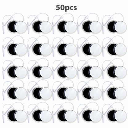 32mmNon-woven Fabric Self Adhesive Replacement Massage Patch Tens EMS Electrodes Pads for Muscle Electrostimulator Body Massager Beauty World Shop