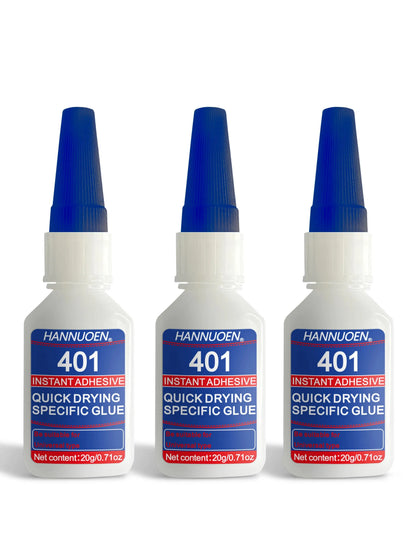 Brand-new Upgraded 401 Super Cyanoacrylate Glue Instant Drying In 5 Seconds Waterproof Stable and Versatile Bonding Tool Beauty World Shop