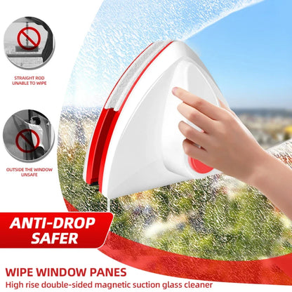 2024 Household Office Special Window Cleaner Magnetic Glass Window Cleaning Tool Automatic Water Discharge Double-layer Wiper Beauty World Shop