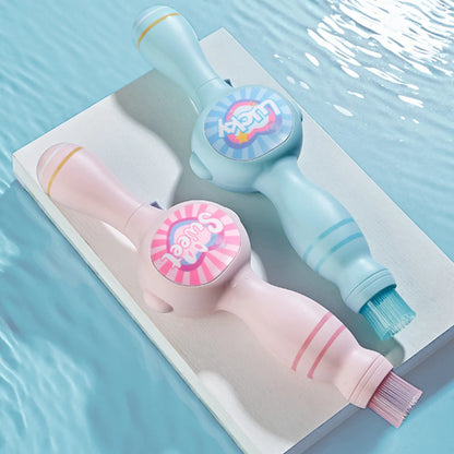 Elastic Smoke Bubble Machine USB Rechargeable Portable Bubble Maker Elastic Bubble Fog Wand for Kids  Electric Bubble Blower Beauty World Shop