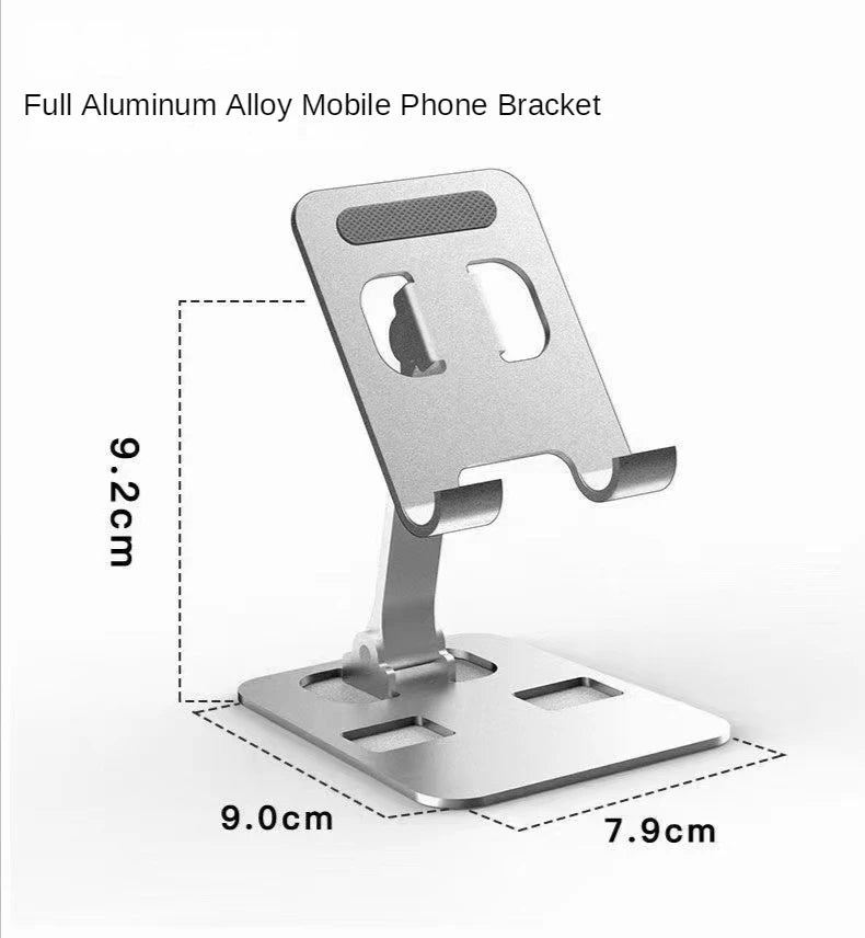 Universal Aluminum Alloy Portable Tablet Holder For iPad Air Pro Mini Tablet Stand Mount Adjustable Flexible Mobile Phone Stand Beauty World Shop