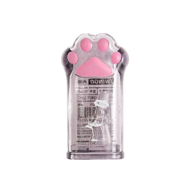 Kawaii Cat Paw Shaped Pencil Sharpener Stationery Kids Gift  Cute School Supplies  Korean Stationery Beauty World Shop