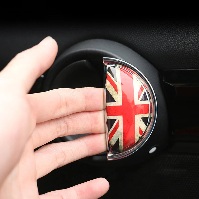 2PCS Car Door Wrist Handles Anti Scratches 3D Stereo Protective Sticker For BMW MINI ONE Cooper S CLUBMAN R55 R56 R60 R61 Decals Beauty World Shop