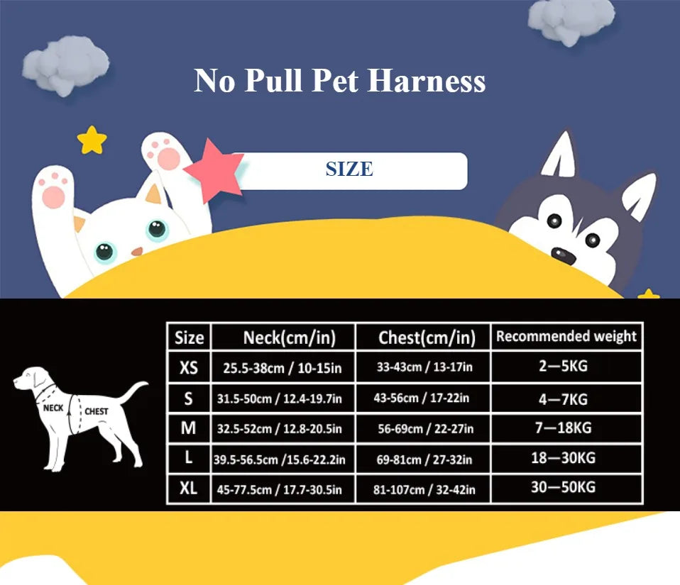 Truelove Pet Harness Small Medium Large Split Dog Fashion Outdoor Dropshipping Beauty World Shop