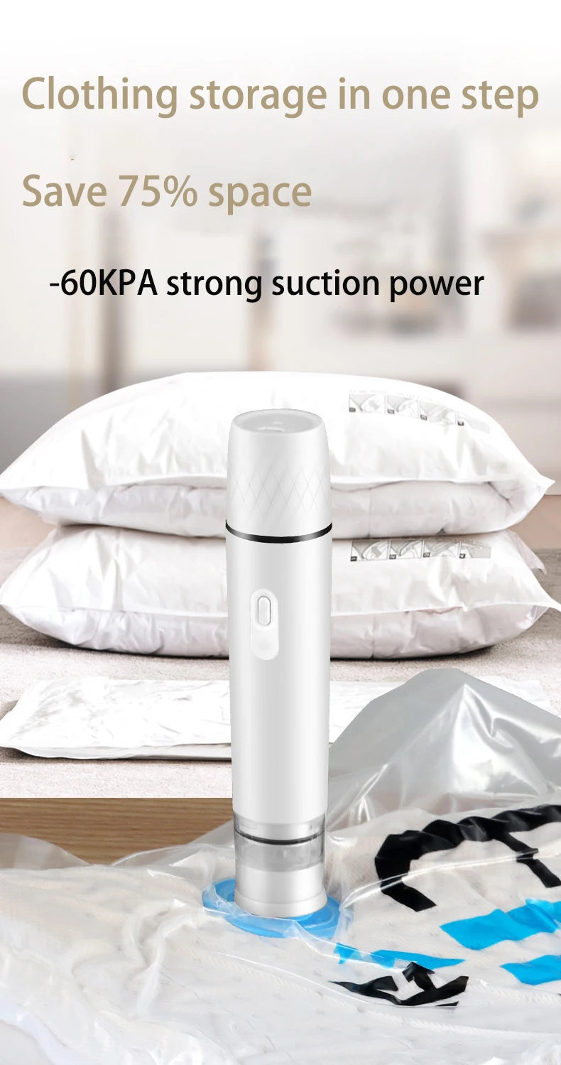 Mini Handheld Vacuum Sealer Machine Kitchen Vacuum Packer Machine Small Sealing Machine Portable USB Electric Food Vacuum Sealer Beauty World Shop