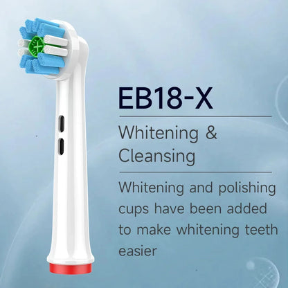 Compatible with Oral B electric toothbrush head p2/4000/3757/d12/3766 Braun replacement head universal Beauty World Shop