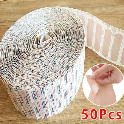 Band-Aids Waterproof Breathable Cushion Adhesive Plaster Wound Hemostasis Sticker Band First Aid Bandage Medical Gauze Beauty World Shop