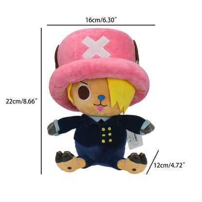 Monkey·D·Luffy Trafalgar D Water Law Tony Tony Chopper Luffy Plush Toy, Peluche Dolls Stuffed Figure for Kids Gift Beauty World Shop