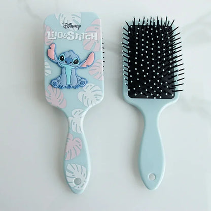 Kawaii Animation Lilo & Stitch Comb Series Cartoon Stitch Peripheral Air Cushion Massage Comb Children Girl Student Comb Beauty World Shop