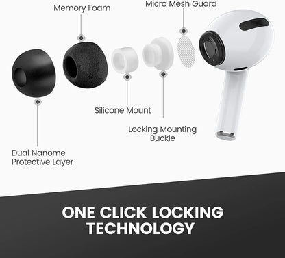 For Airpods Pro 2 Memory Foam Tips Eartips Cover S M L Size For Apple Air Pod Pods Pro 1 Ear Tips Anti Noise Ear Plugs Earbud