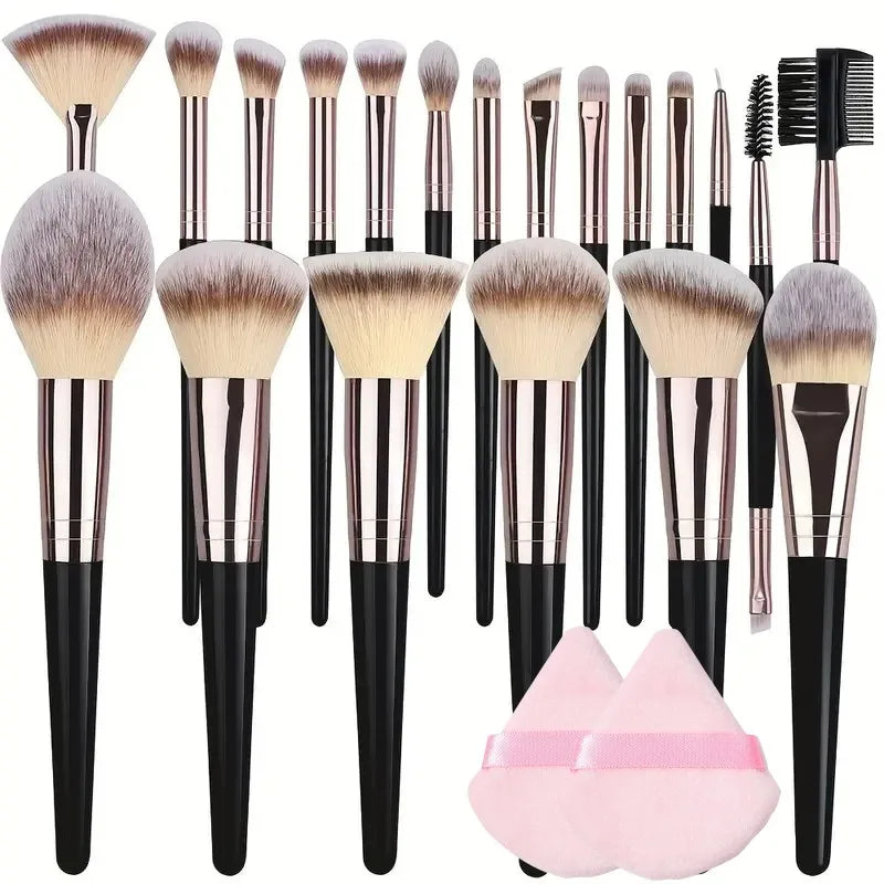 Professional 3-20PCS Makeup Brushes Set Eyeshadow Foundation Concealer Blending Blush Brush Kabuki Soft Fluffy Women Beauty Tool Beauty World Shop