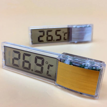 1pc Aquarium Thermometer 3D Digital LED Electronic Fish Tank Temperature Fish Turtle Temp Meter Aquarium Decoration Beauty World Shop