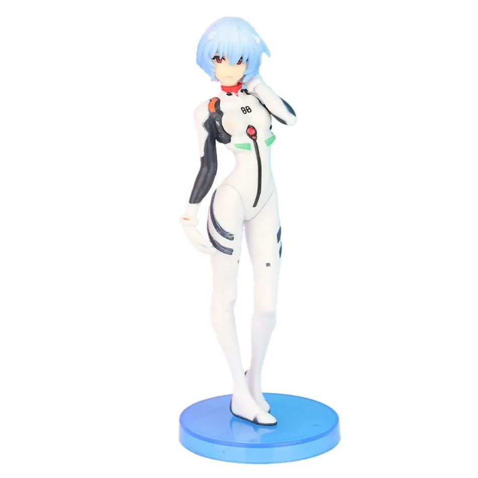 3Pcs/set  Neon Genesis EVANGELION Anime Figure Eva Ayanami Rei Asuka Langley Soryu Makinami PVC Action figure Toys Model Collec Beauty World Shop