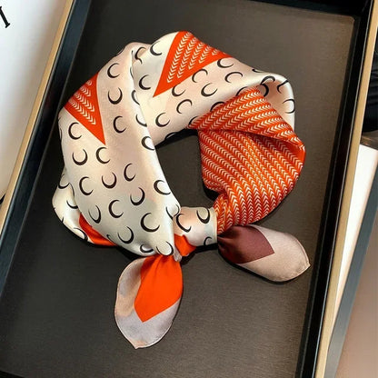 Scarf 100% Silk Bandana Women Square Scarves Wrap Kerchief Spring Fashion Luxury High Quality Headband Hijab Shawls 2026 Beauty World Shop