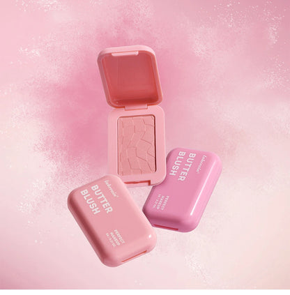 Professional Makeup Powder Blush 12HR Wear Vegan Formula Blusher Makeup Blush in Bar Cosmetics Palette Powder Pink Cream Face Beauty World Shop