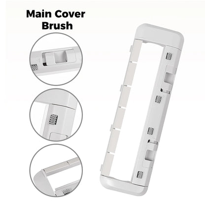 Main Rolling Brush Cover For Dreame X40 X40 Pro X40Ultra D20 Ultra S30 X30 X30 Ultra X30Pro Robot Vacuum Rubber Brush Cover Part Beauty World Shop