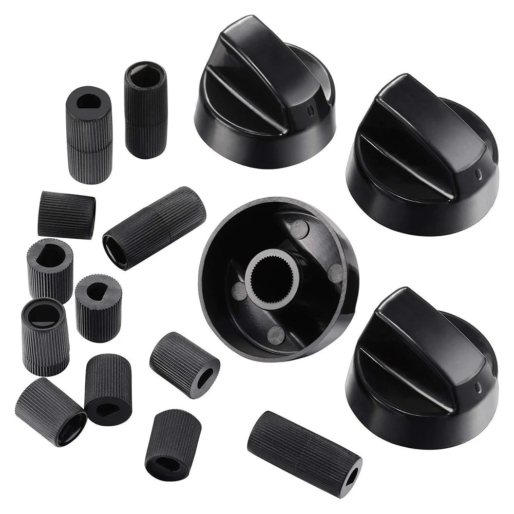 Control Knobs With Adapters Versatile Control Knobs Set Knobs & 12 PCS Adapters For Stoves & Ovens Control Knob Beauty World Shop