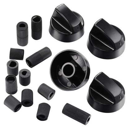 Control Knobs With Adapters Versatile Control Knobs Set Knobs & 12 PCS Adapters For Stoves & Ovens Control Knob Beauty World Shop