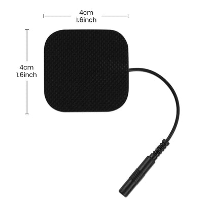 4x4cm 5x5cm Self Adhesive Electrodes Pads EMS Tens Massager Patch Nerve Muscle Stimulator Physiotherapy Therapy Body Massager Beauty World Shop