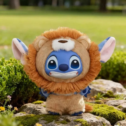 Disney Stitch Wild Animal Series Blind Box Plush Vinyl Toy Cute Doll Replica Mystery Box Bag Pendant Decor New Year Festive Gift Beauty World Shop