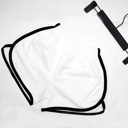 Elastic Shorts for Women, Loose Fitting, Quick Drying, Summer Thin Running, Fitness, Leisure, and Anti External Wear. Instagram Beauty World Shop