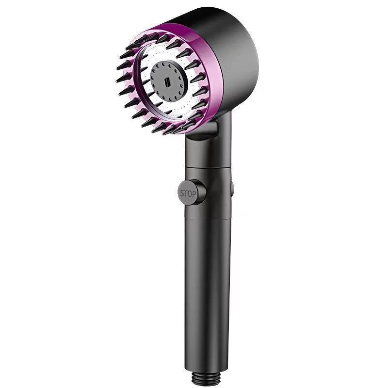 Shower head Shower Filter with Four Modes Bathroom Accessories Head Massage Shower Accessories Shower Knobs Home Furnishings Beauty World Shop