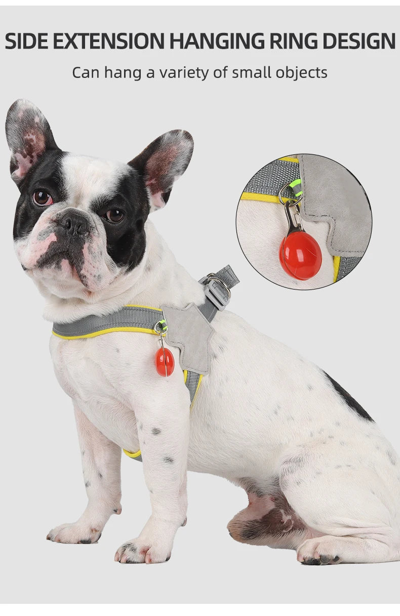 Reflective Pet Dog Harness For Small Medium Dogs Cat No Pull Vest Harnesses Puppy Chest Strap Pug Chihuahua Bulldog Supplies Beauty World Shop