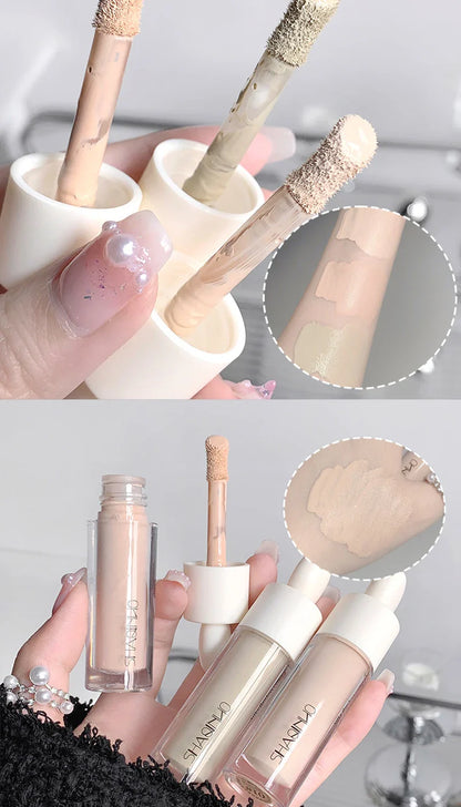 SHAQINUO Flawless Hydrating Concealer - Brightens Dark Circles & Smooths Tear Troughs | Long-lasting Formula, Non-cakey Finish Beauty Trend Shop