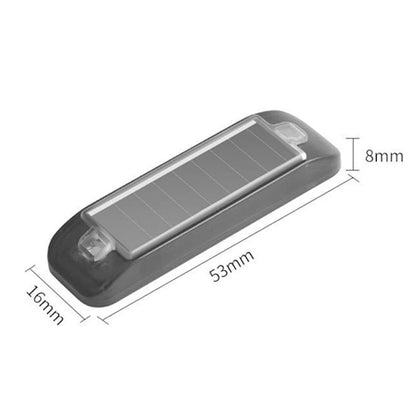 Mini LED Solar Power Car Warning Light Night Security Simulated Alarm Wireless Anti-Theft Caution Lamp Flashing Dummy Alarm Lamp Beauty World Shop