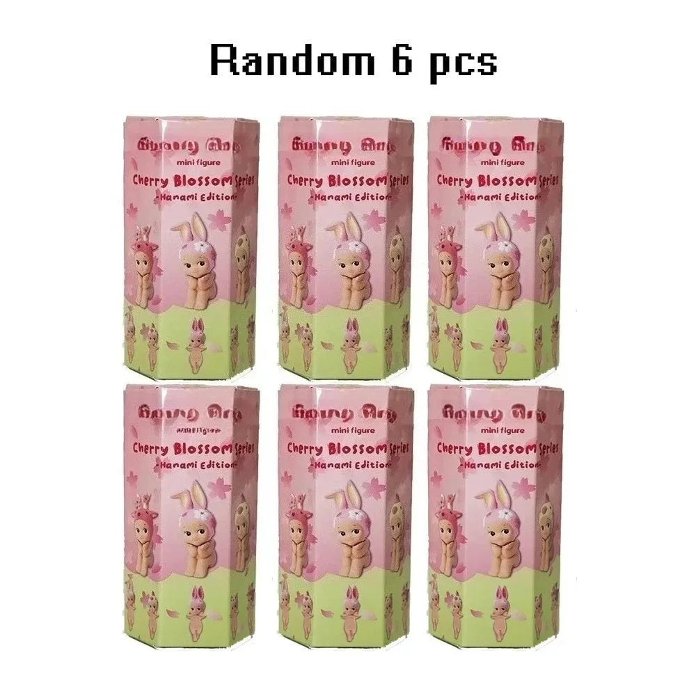 Random Angel Hobbies Anime Figures Blind Box Dolls Toys Phone Case Desk Decor Collection Children's Birthday Surprises Gifts Beauty World Shop