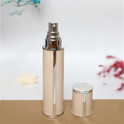 10ml Luxury Leather Wrapped Glass Perfume Spray Bottle, Portable Mini Refillable Perfume Atomizer, BPA-Free Cosmetic Container Beauty World Shop